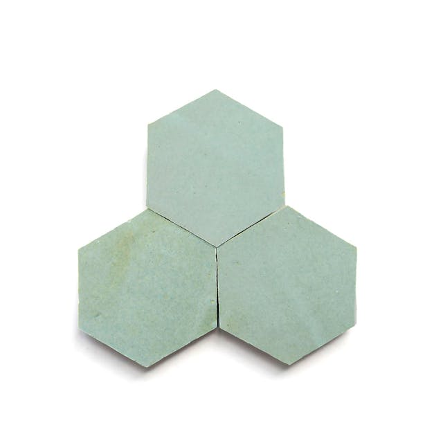 Absinthe Hex - Featured products Zellige Tile: 3.5 inch Hex Product list