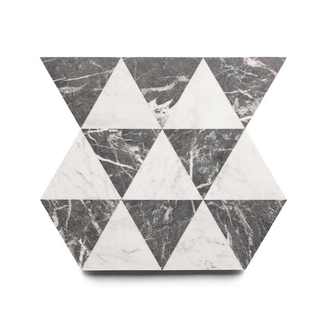 Isola in Carrara + Grigio Carnico - Featured products Patterned Marble Product list