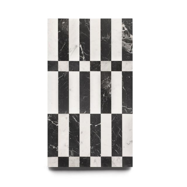 Lucca in Carrara + Nero Marquina - Featured products Patterned Marble Product list