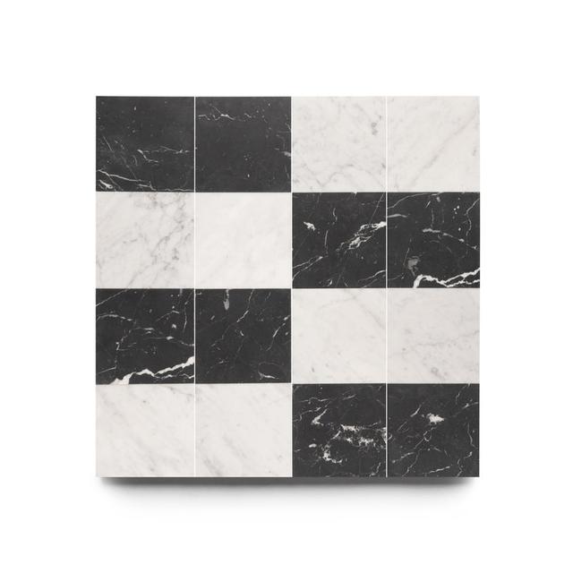 Piazzetta in Carrara + Nero Marquina - Featured products Patterned Marble Product list