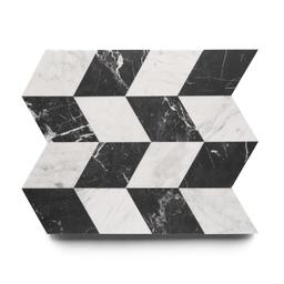 Diamante in Carrara + Nero Marquina - Product page image carousel thumbnail 1