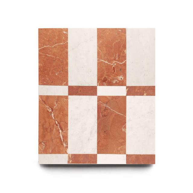 Verona in Carrara + Rosso Alicante - Featured products Patterned Marble Product list