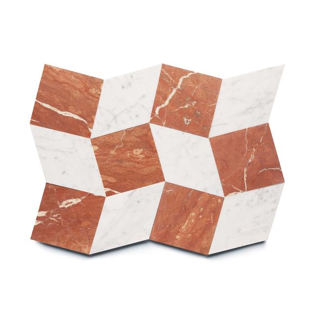 Lombardy in Carrara + Rosso Alicante - Featured products Marble Product list