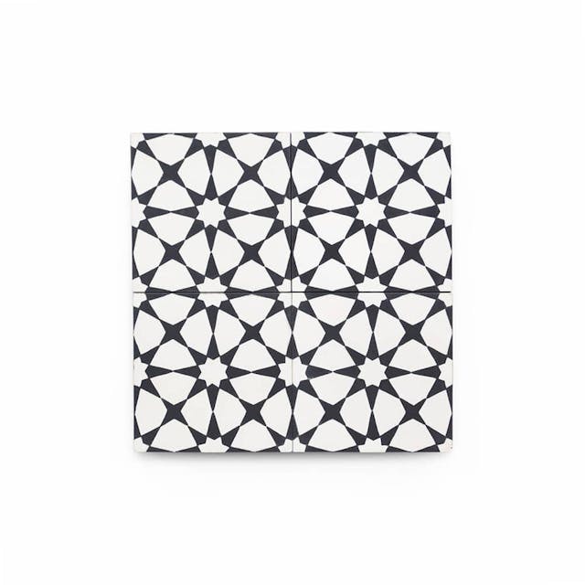 Tunis Black 4x4 - Featured products Cement Tile: Patterned Product list