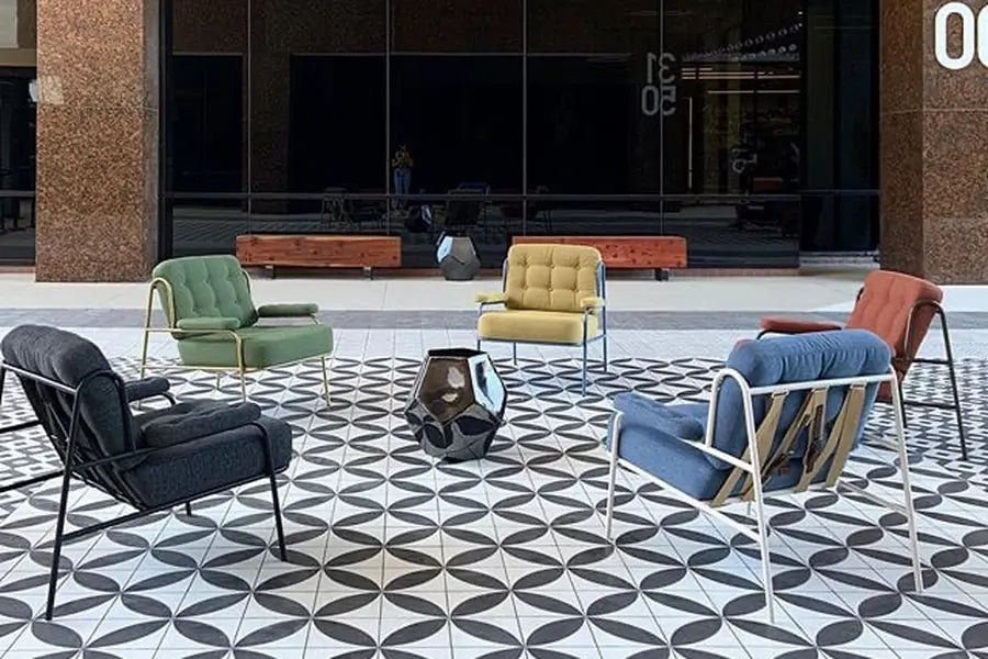 Cement Tile in Outdoor Spaces