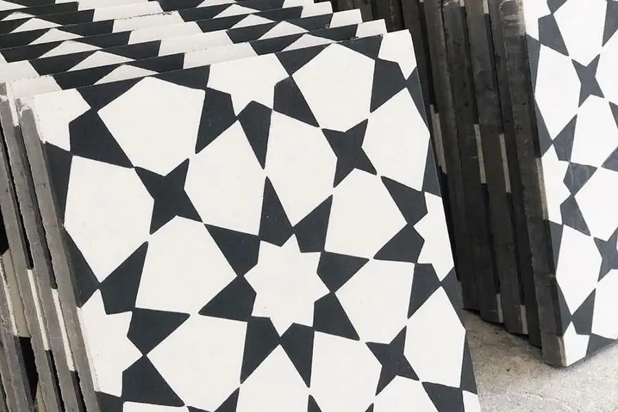 Installing Cement Tiles