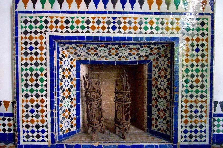 Feelin' Hot: Zellige for Your Fireplace