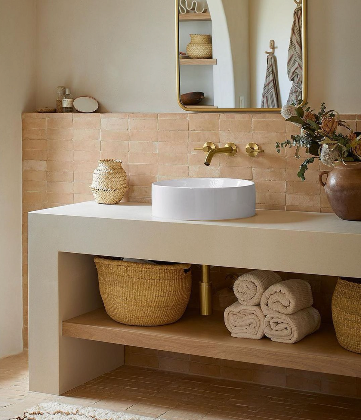 Unglazed Natural 2x6 Bejmat Zellige – Zia Tile Unglazed Natural 2x6 Bejmat Zellige – Zia Tile