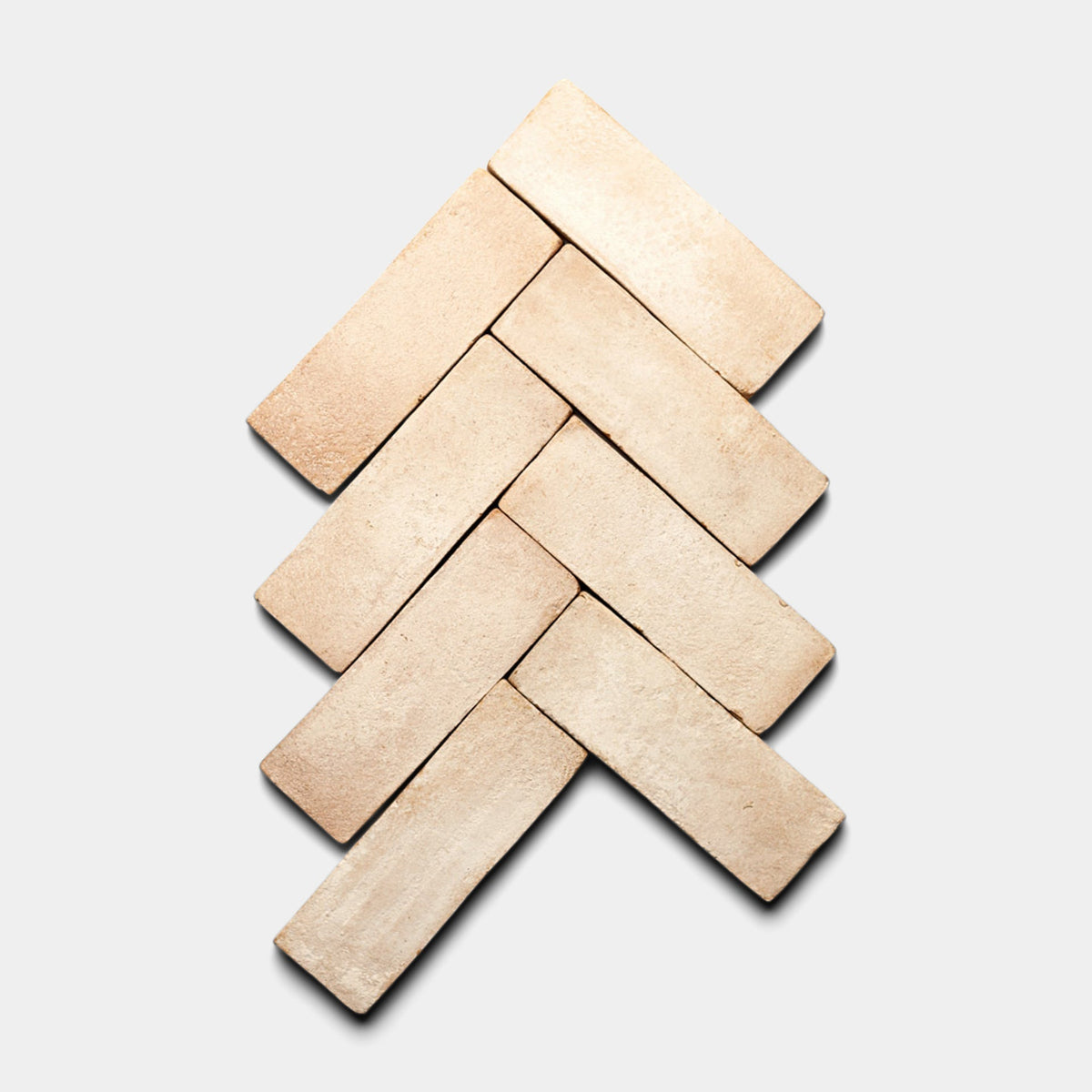 2x6 Rectangle Blanco Cotto