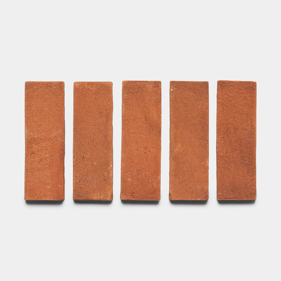 2x6 Rectangle Red Clay Cotto