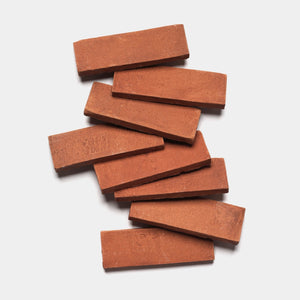2x6 Rectangle Red Clay Cotto