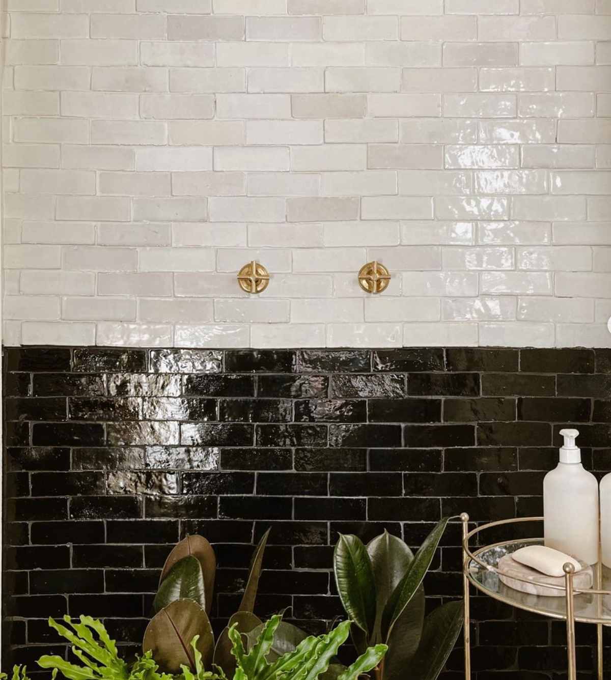 Carbon Black 2x6 Bejmat Zellige – Zia Tile Carbon Black 2x6 Bejmat Zellige – Zia Tile