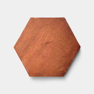 8x9 Hex Red Clay Cotto
