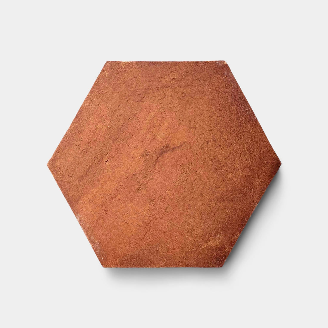 8x9 Hex Red Clay Cotto