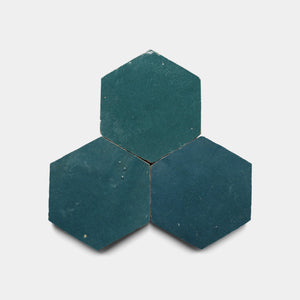 Aegean Hex Zellige