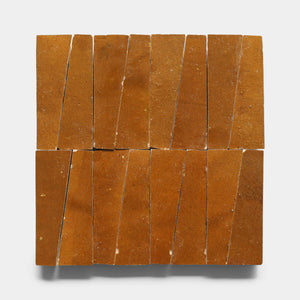 Amber Trapezoid Zellige