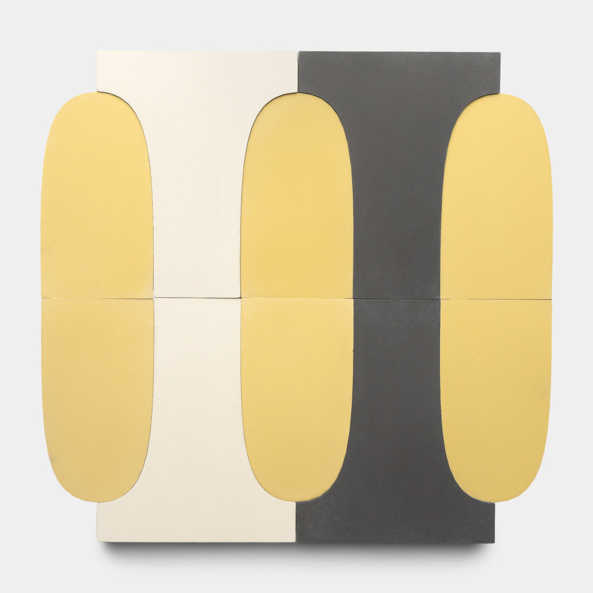 Geometric abstract artwork inspired by Zia Tile’s 