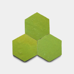 Avocado Hex Zellige