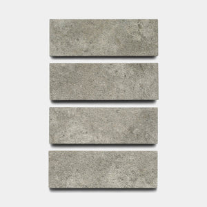 Basilica 4x12 Bush Hammered Limestone