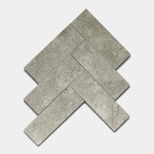 Basilica 4x12 Bush Hammered Limestone