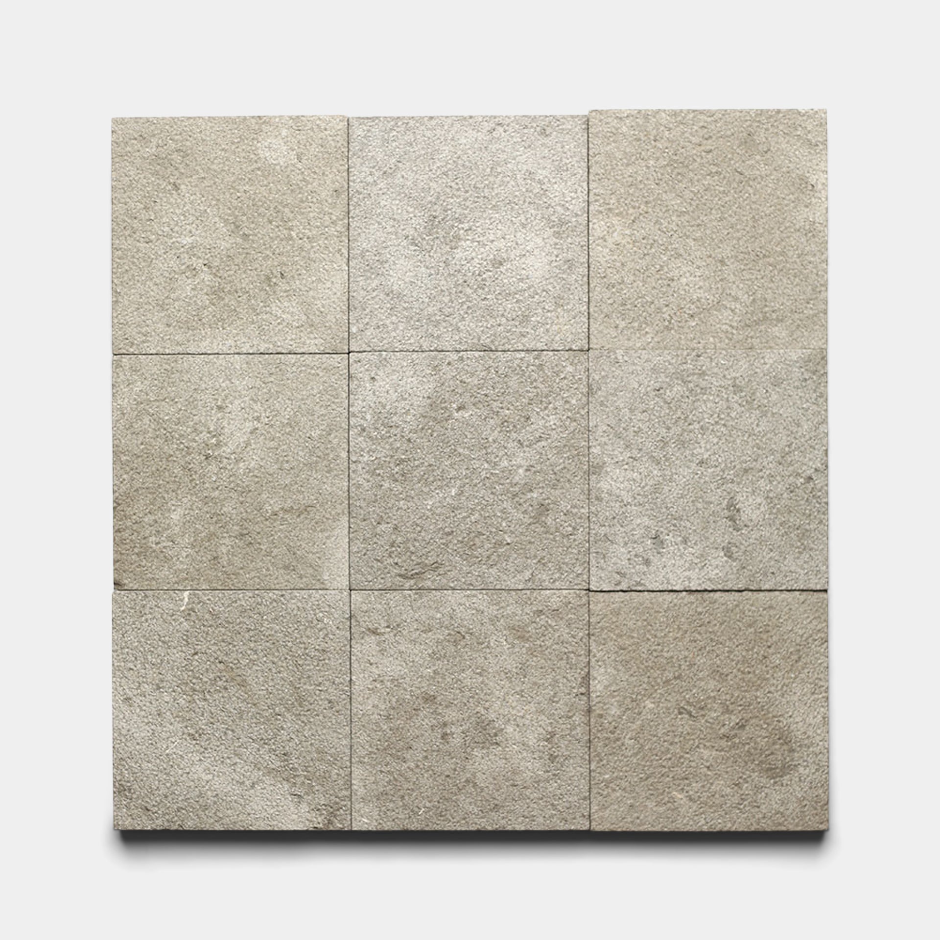 Basilica 6x6 Bush Hammered Limestone