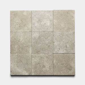 Basilica 6x6 Bush Hammered Limestone