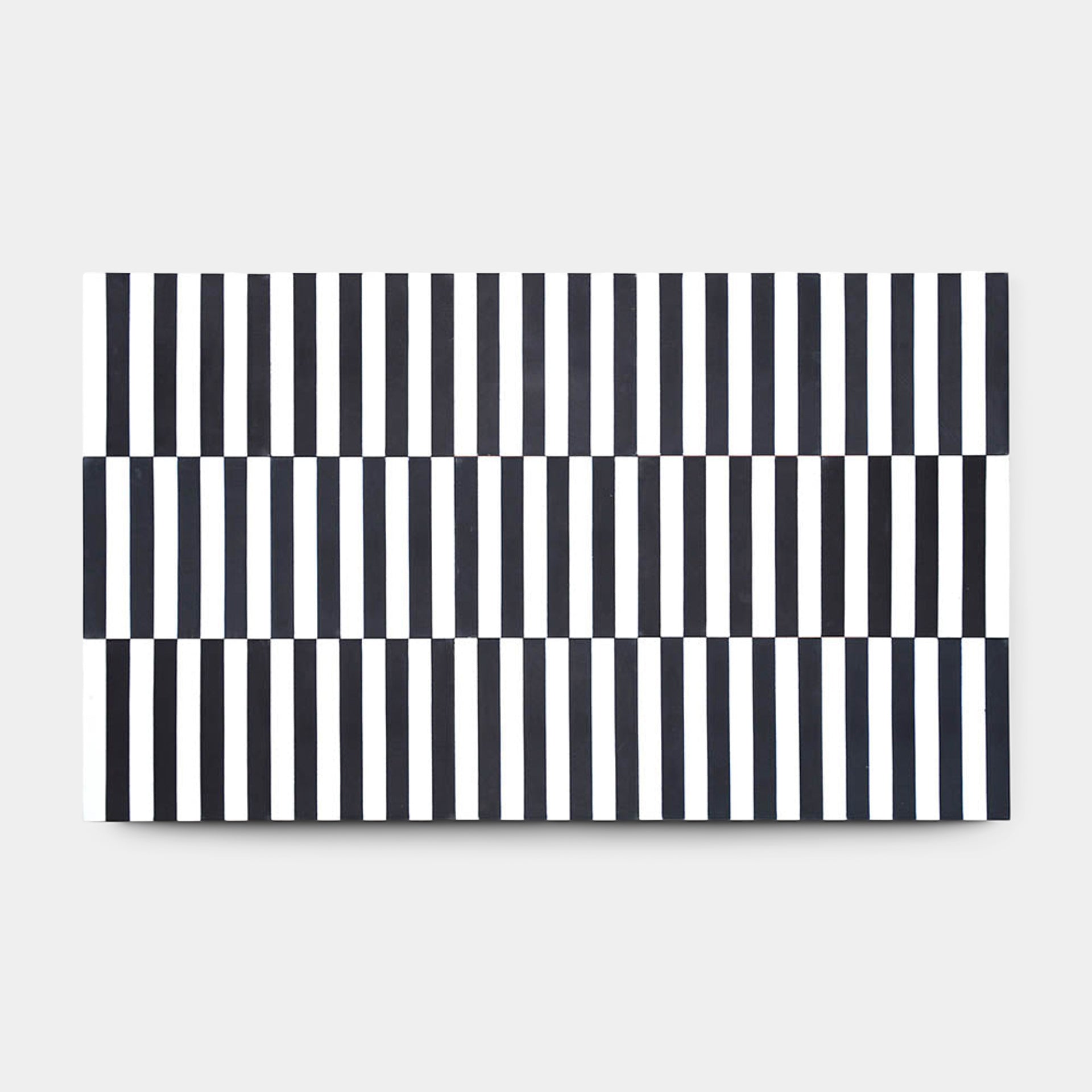 Bateau Black White 8X8 Cement