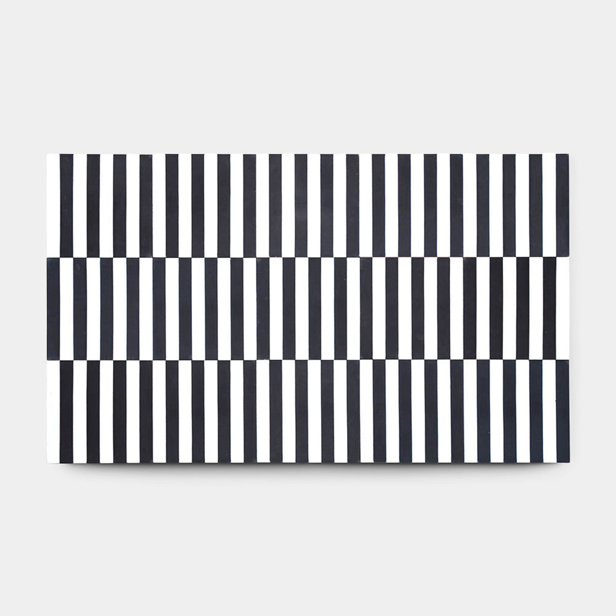 Bateau Black White 8X8 Cement