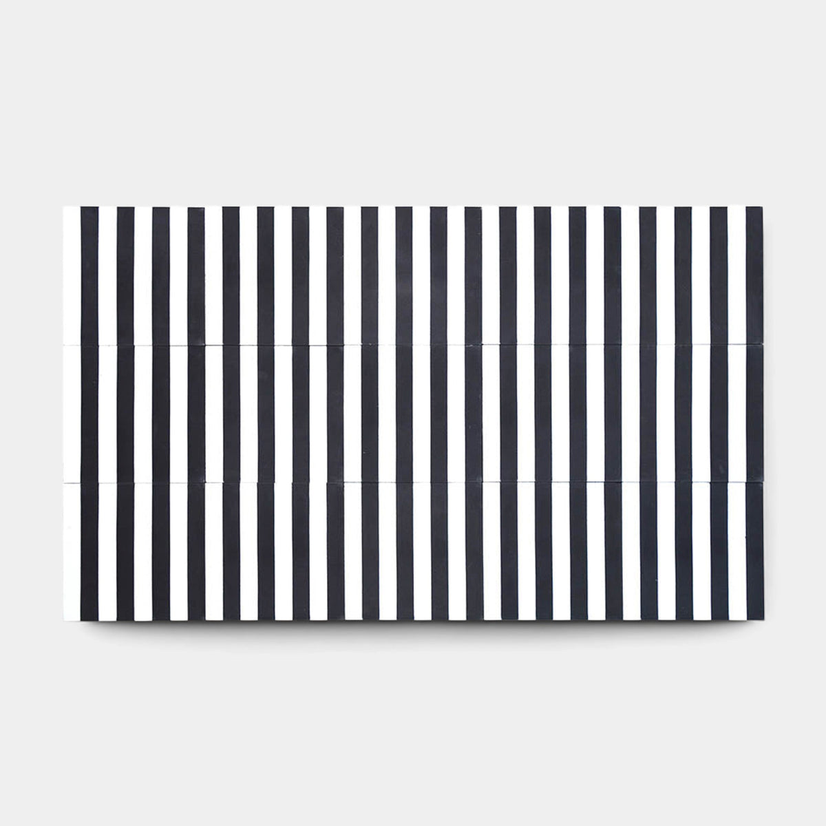 Bateau Black White 8X8 Cement