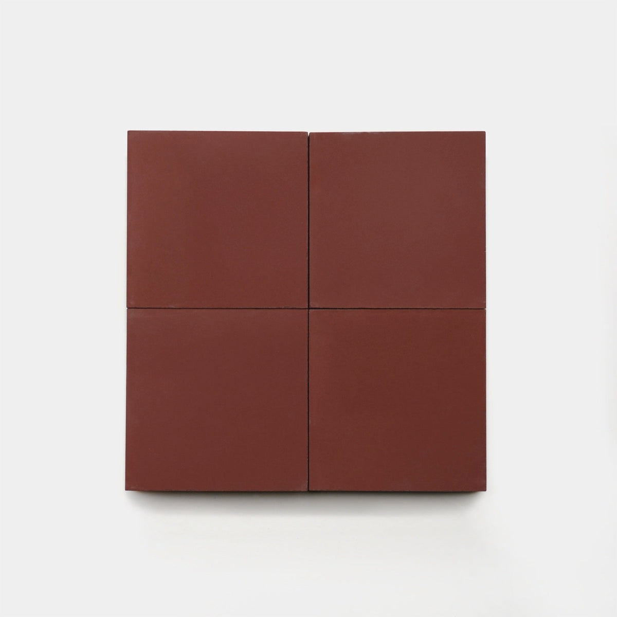 Four Canyon 4x4 cement tiles from vendor-unknown are arranged in a square grid on a white background, showing visible seams between each handmade tile.