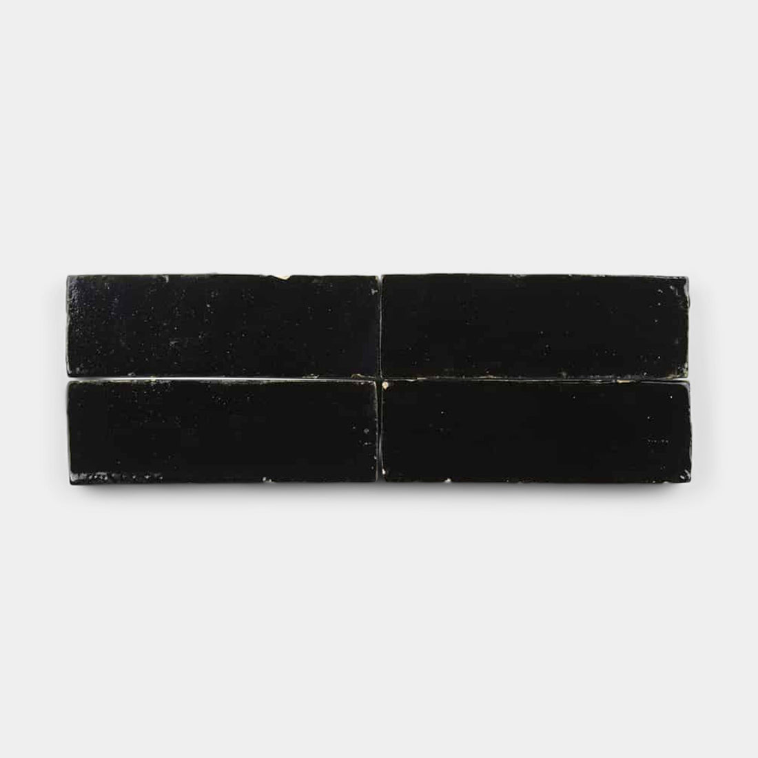 Carbon Black 2x6 Zellige