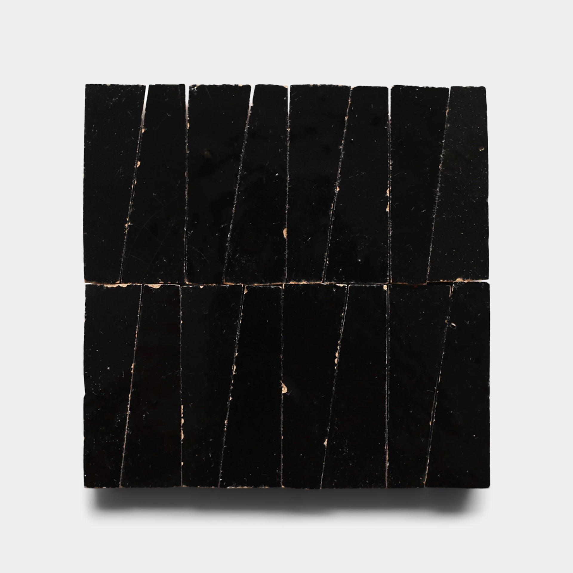 Carbon Black Trapezoid Zellige