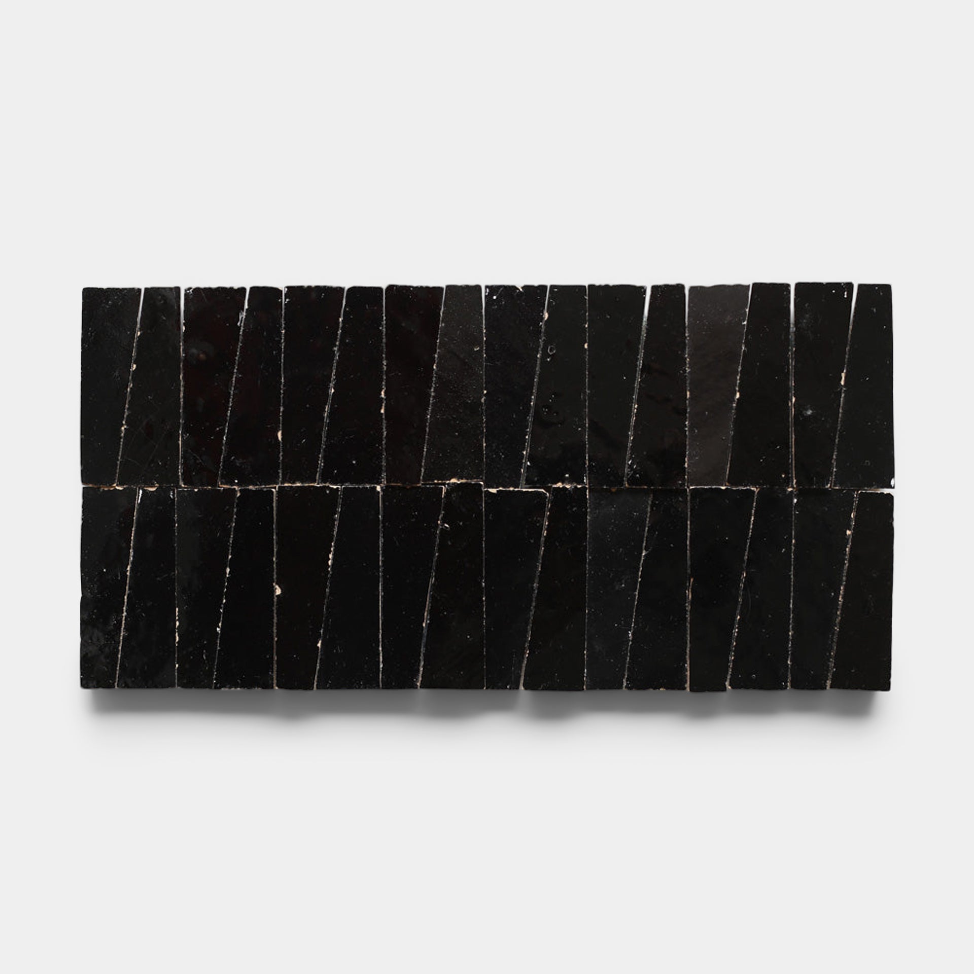 Carbon Black Trapezoid Zellige