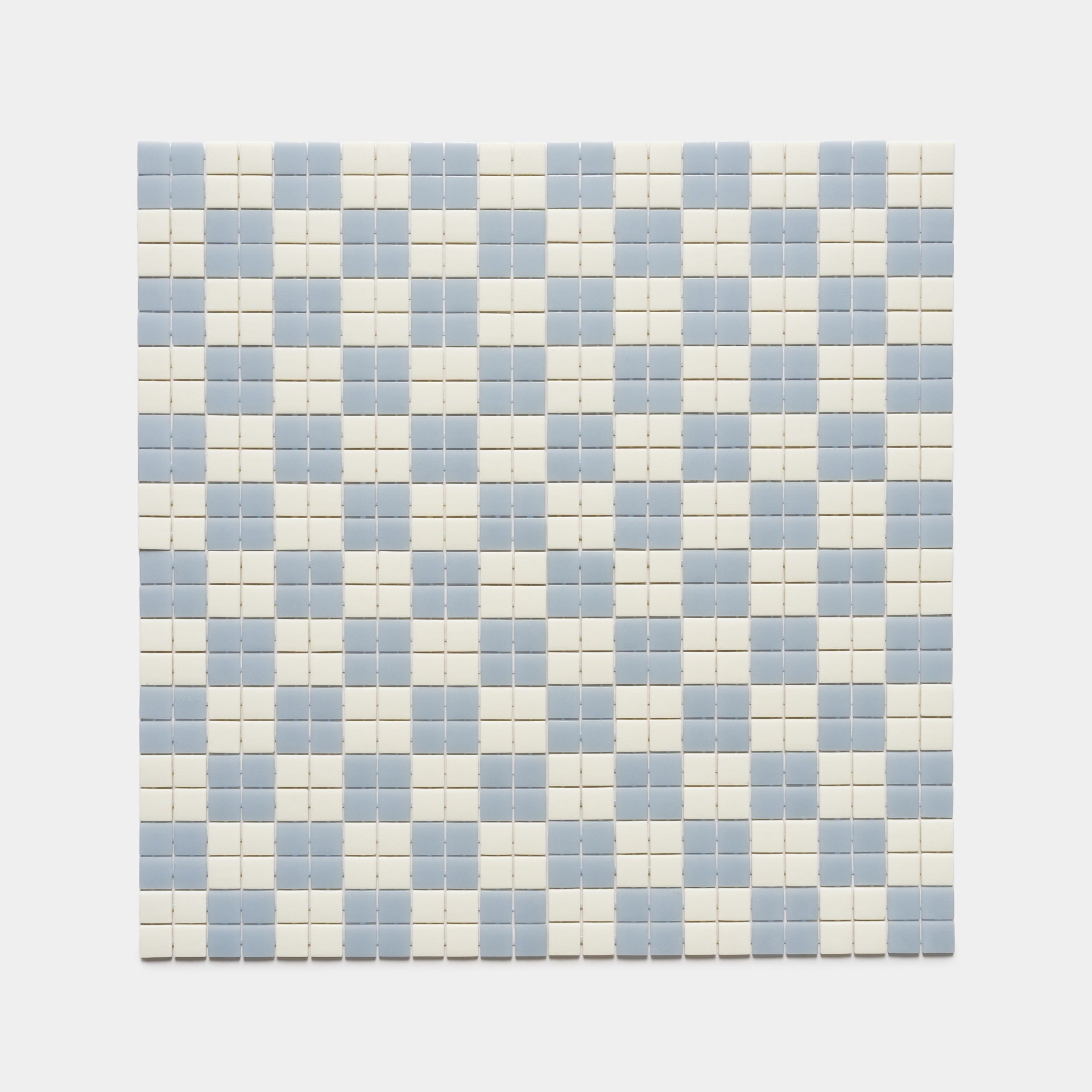 Cheque Tranquil Blue + Milk – Zia Tile