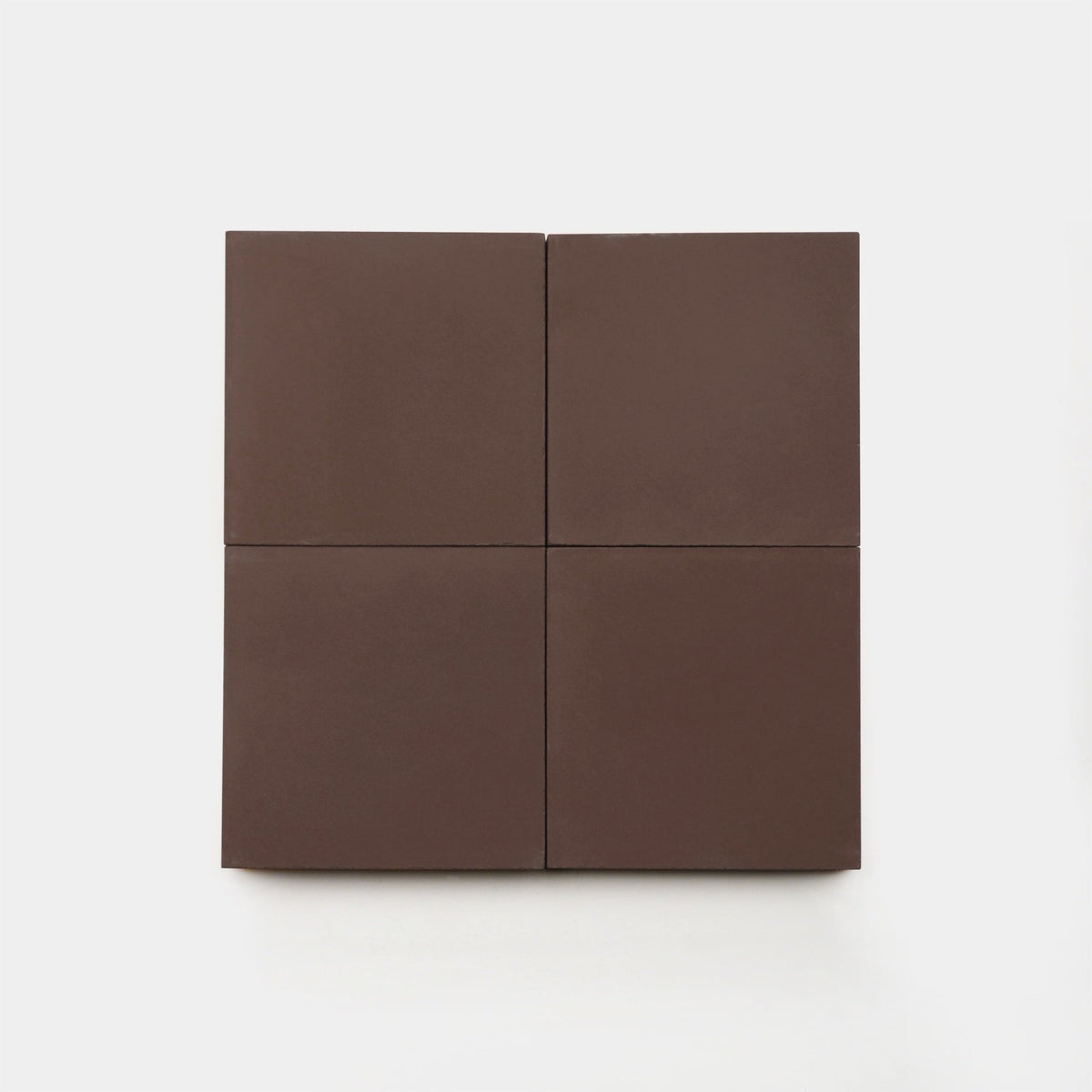 The Coffee 4x4, Sample by vendor-unknown features a square bar divided into four even pieces, set on a white background and resembling the clean lines of a handmade tile.