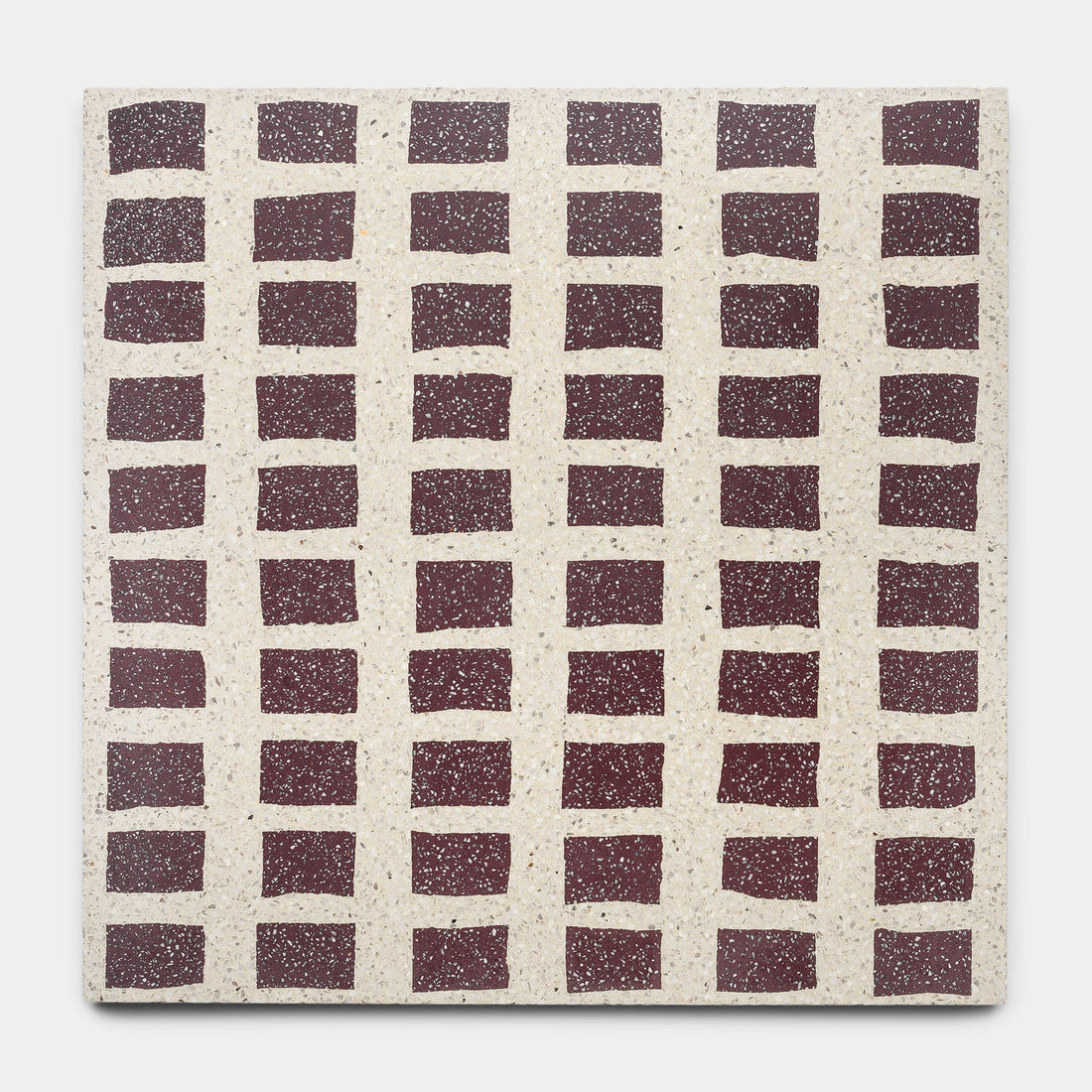 Constellation Bone + Aubergine 24x24