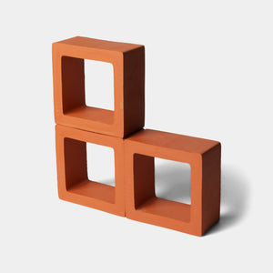 Cube Red Earth Terra Forms