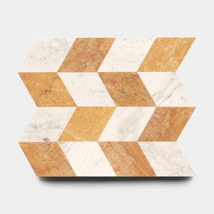 Diamante In Carrara Giallo Reale Marble