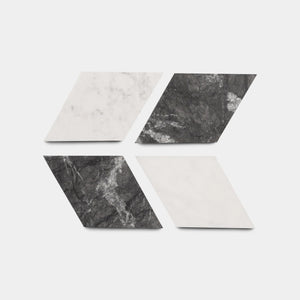Diamante In Carrara Grigio Carnico Marble