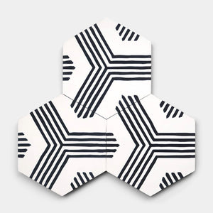 Echo White + Black Hex