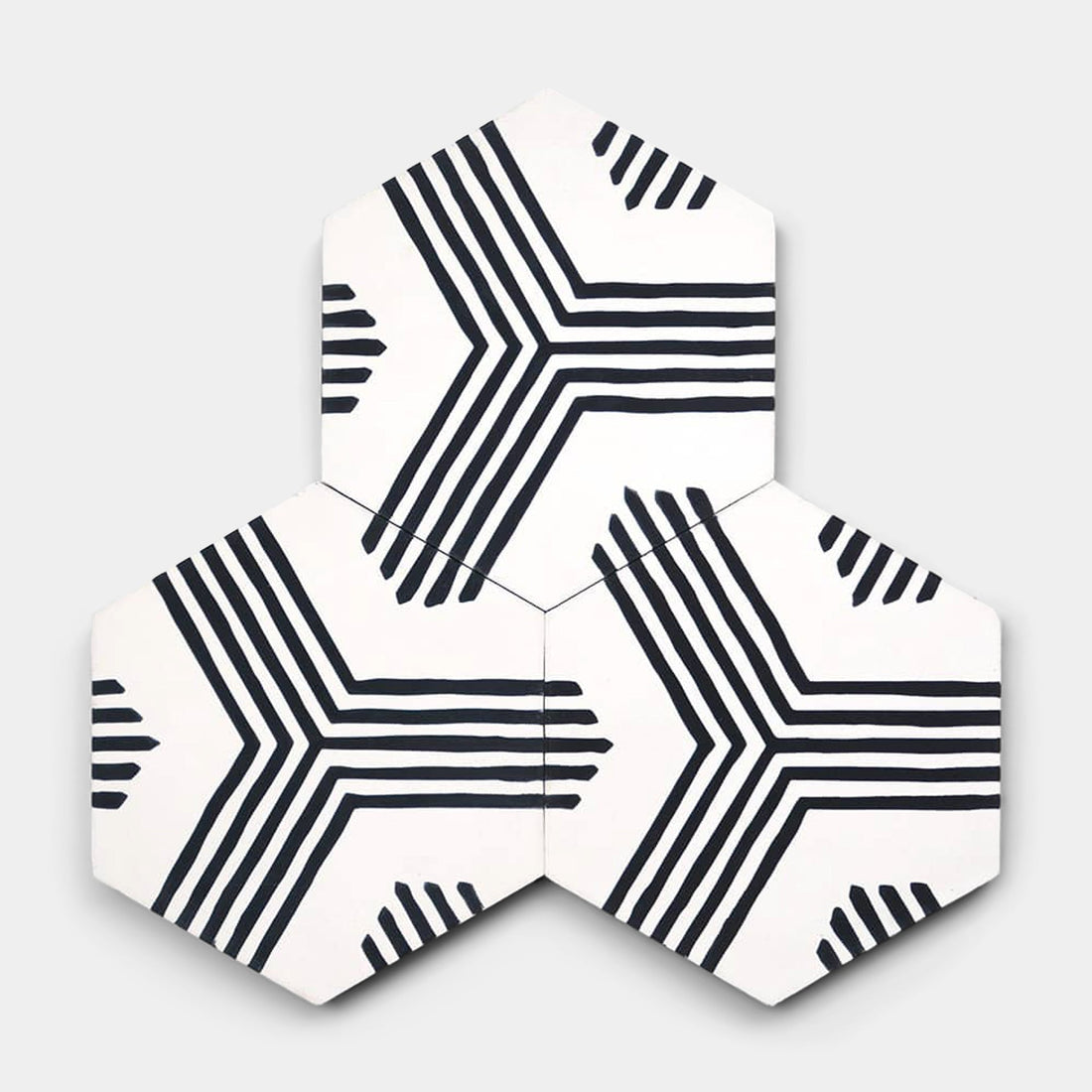 Echo White + Black Hex