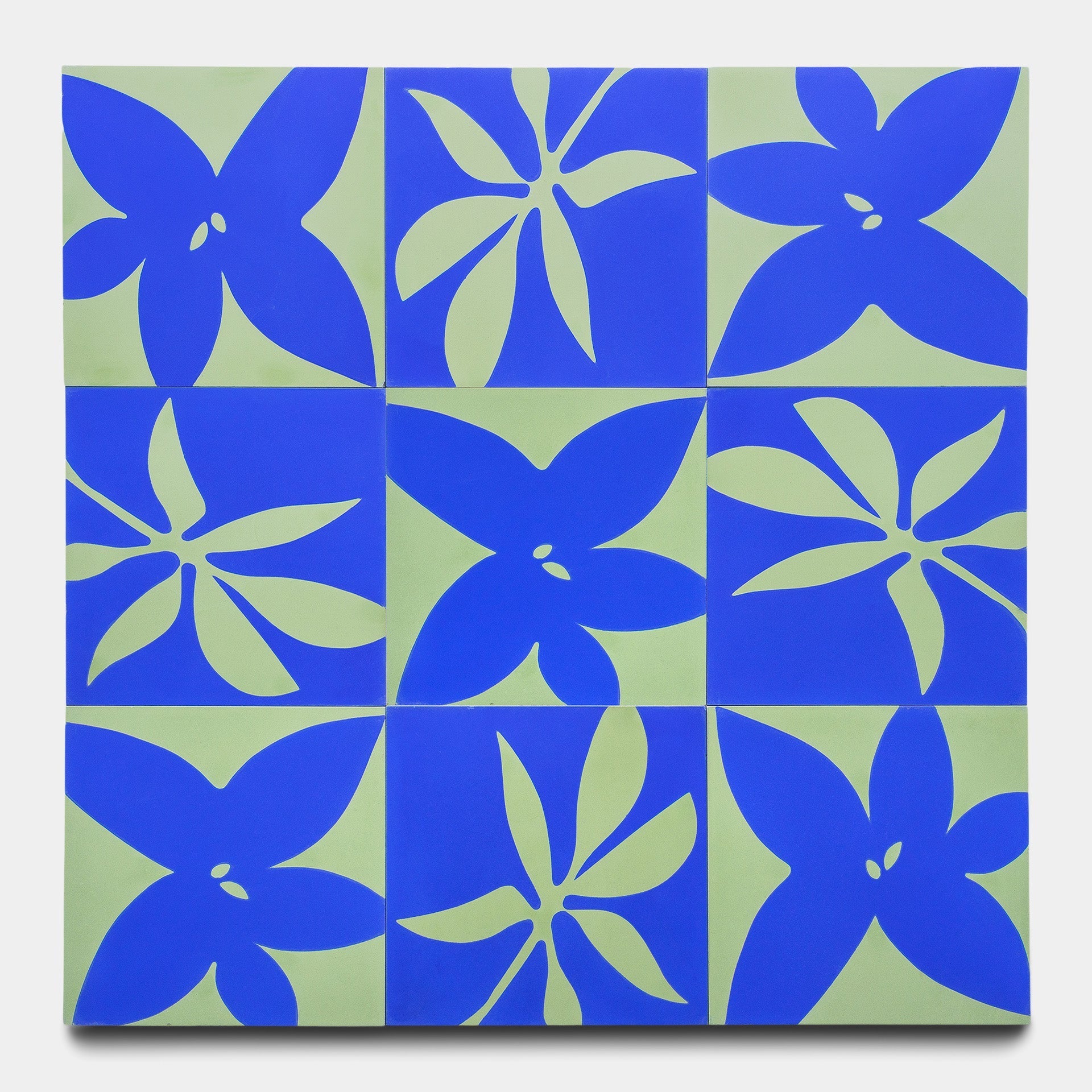 Flora 8x8 Set Elemental Blue + Nile