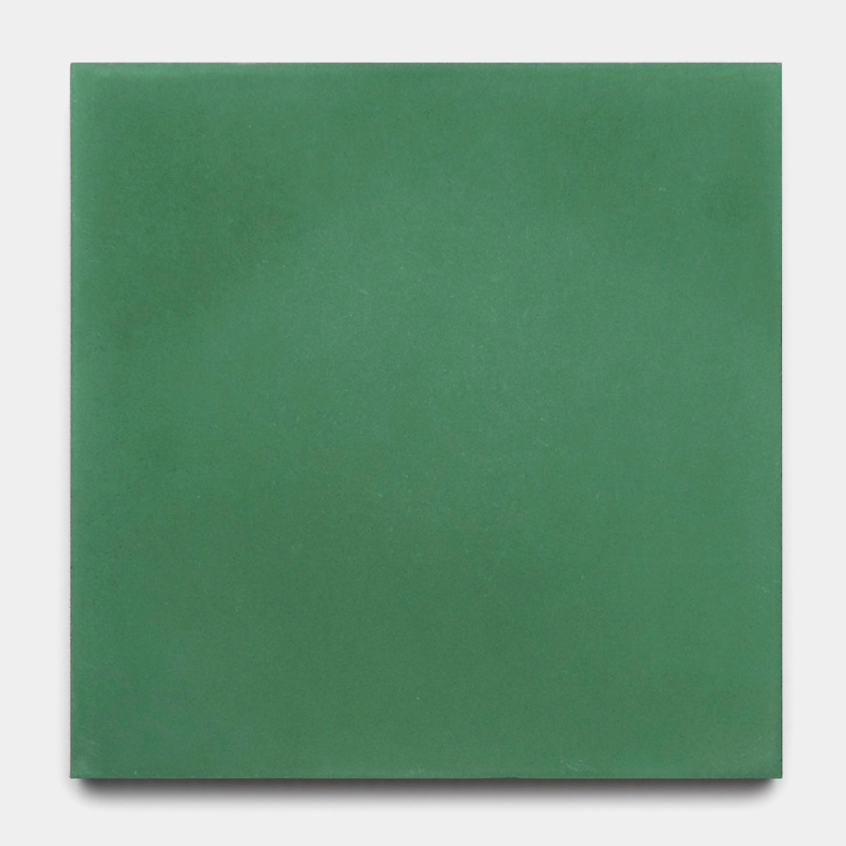 An Emerald 8x8 tile by vendor-unknown, featuring a smooth matte surface, is centered against a plain white background.