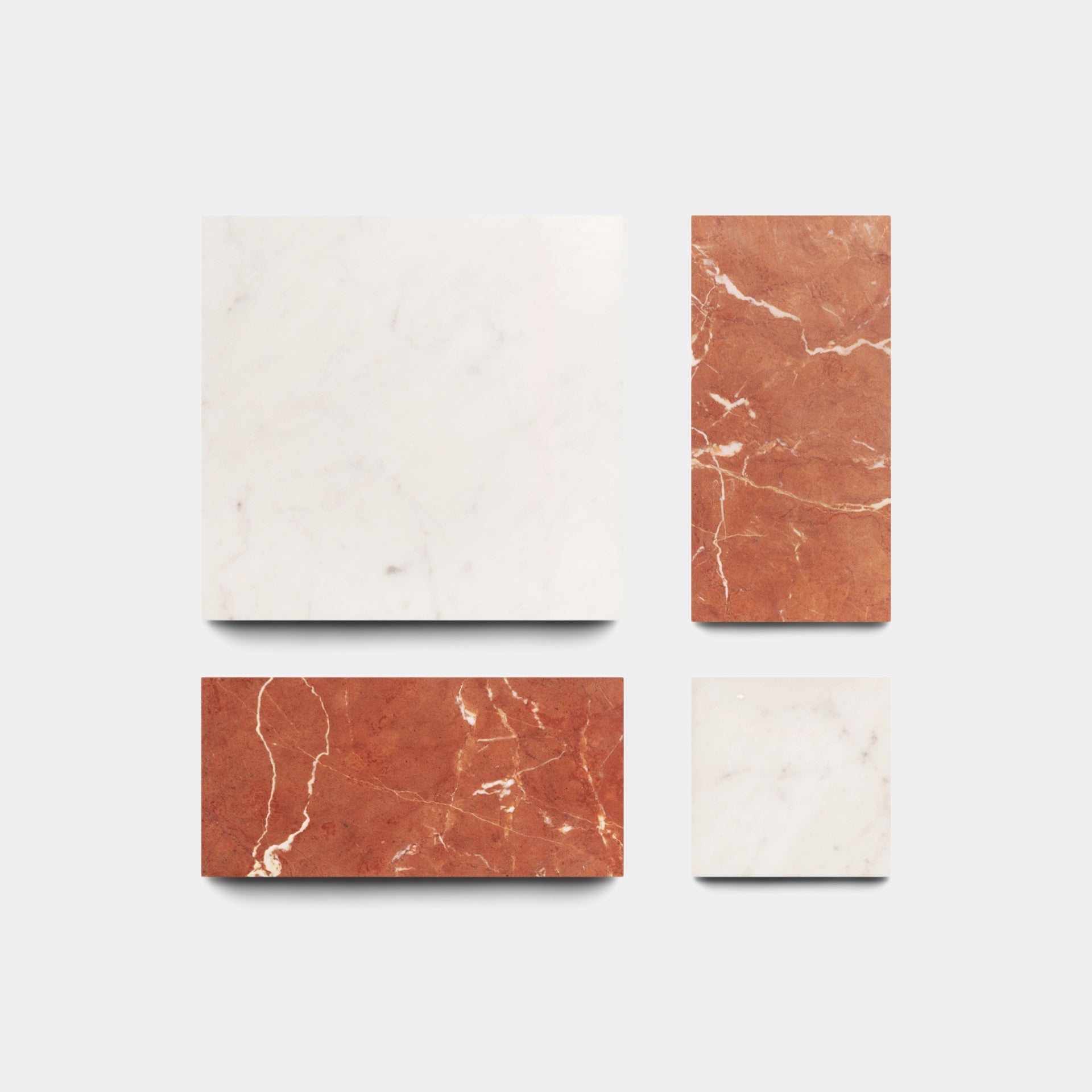 Etna In Carrara Rosso Alicante Marble