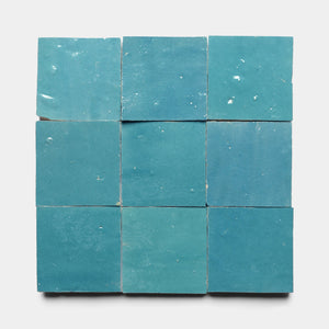 Glacier Blue 4x4 Zellige