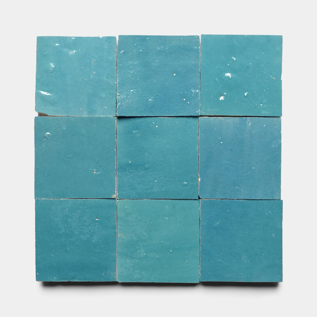 Glacier Blue 4x4 Zellige