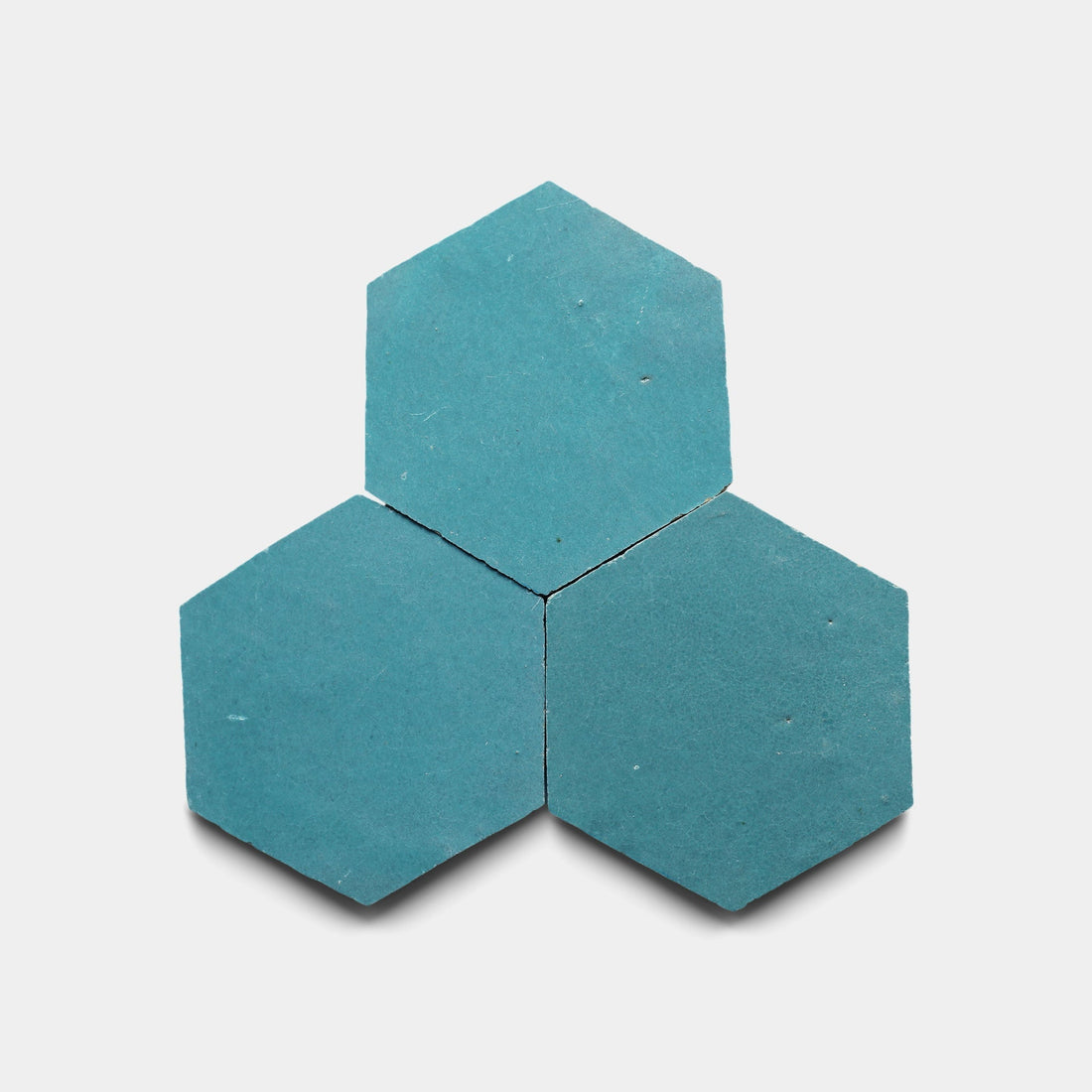 Glacier Blue Hex Zellige