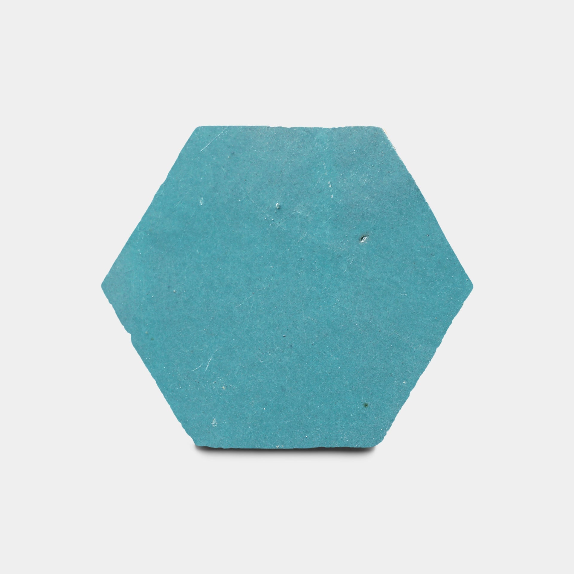 Glacier Blue Hex Zellige