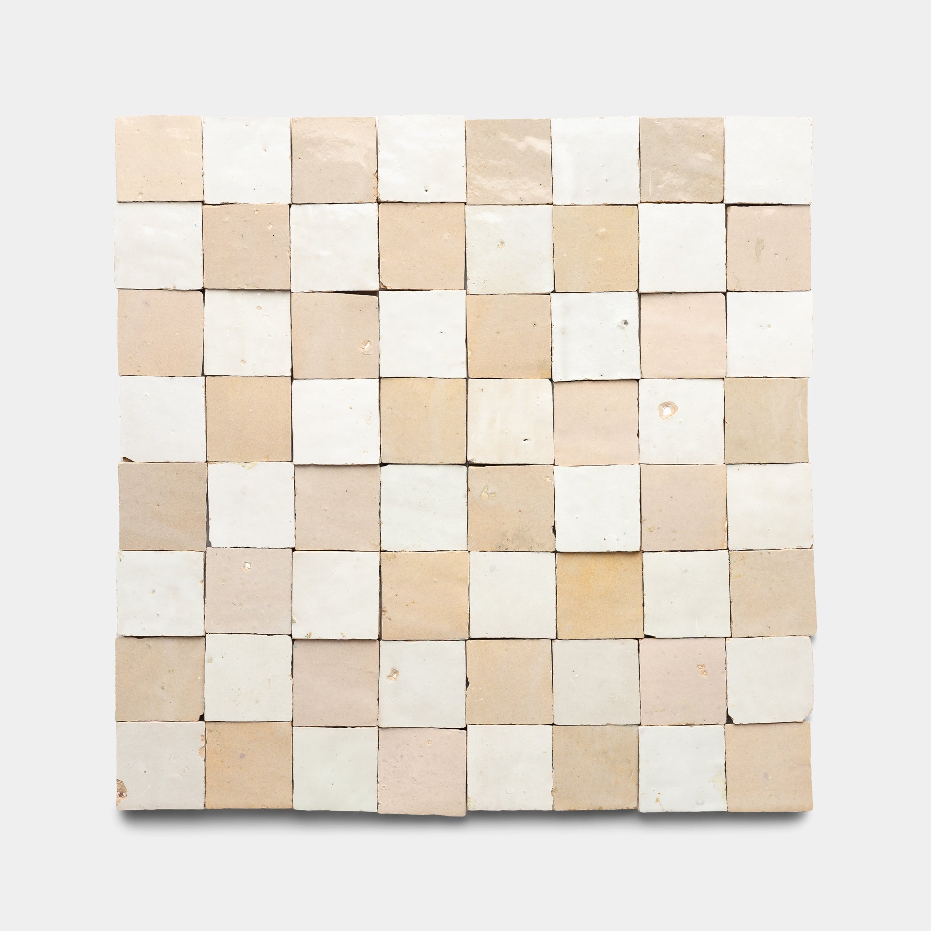 Glazed Earth Casablanca Checkerboard Zellige