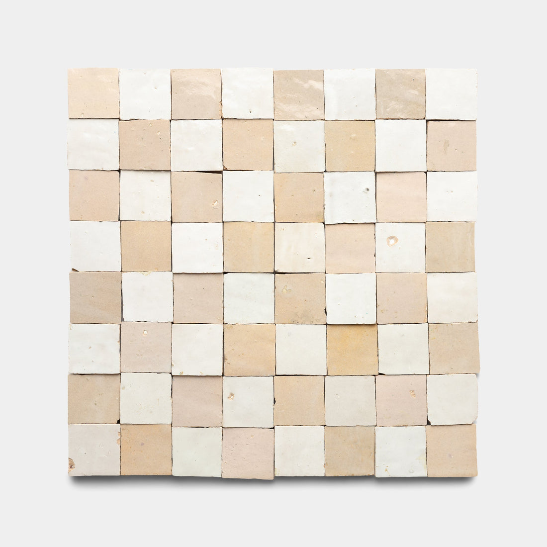 Glazed Earth Casablanca Checkerboard Zellige